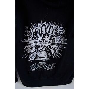 MARVEL AVENGERS INFINITY‎ WAR VISUALIZATION CREW FILM MOVIE PROMO HOODIE SMALL